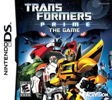 Transformers Prime - The Game (Europe) (De,Sv) box cover front